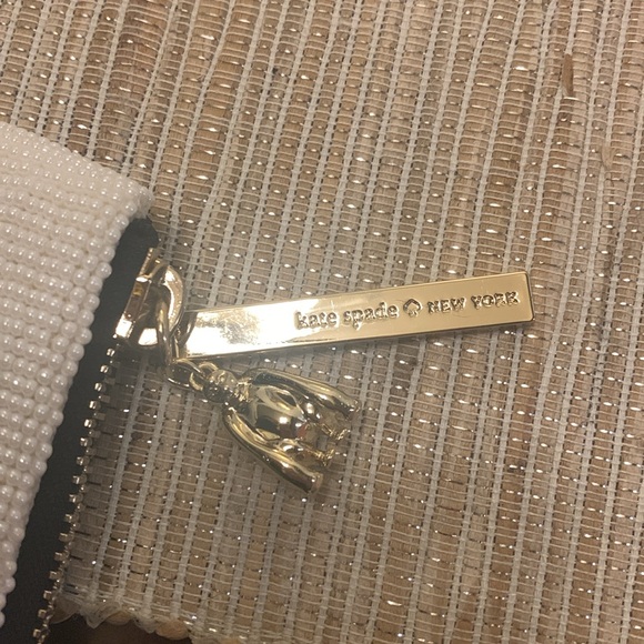Kate Spade On Purpose RARE beaded clutch EUC